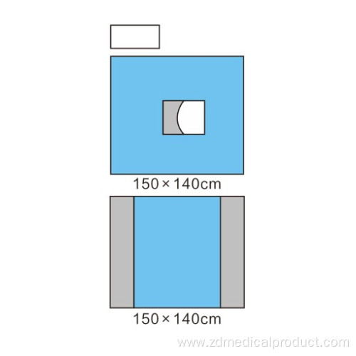 Easy For Use Ophthalmic Set Surgical Drapes